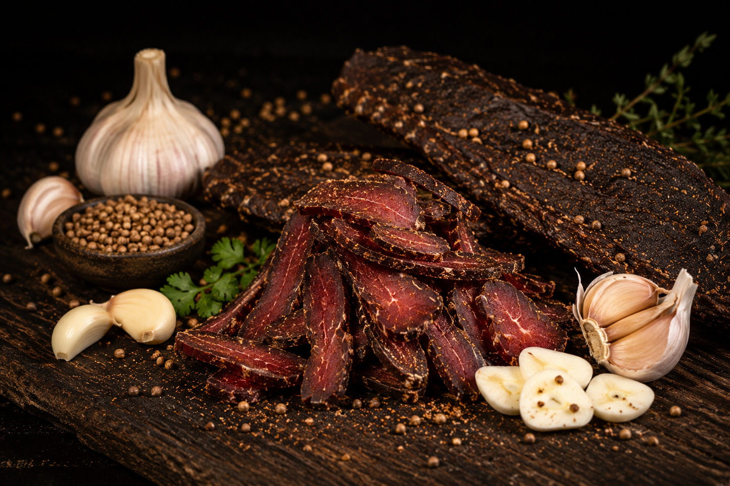 Garlic Biltong